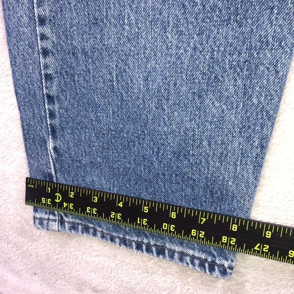 Lee Mens Jeans Size 34x30 Regular Fit Mens Straight Leg Cotton Blue Denim Casual - Picture 8 of 16
